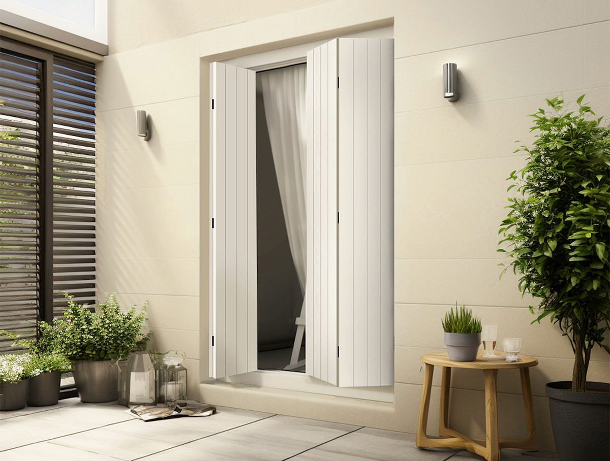 persiana anta doppia chiusura a libro