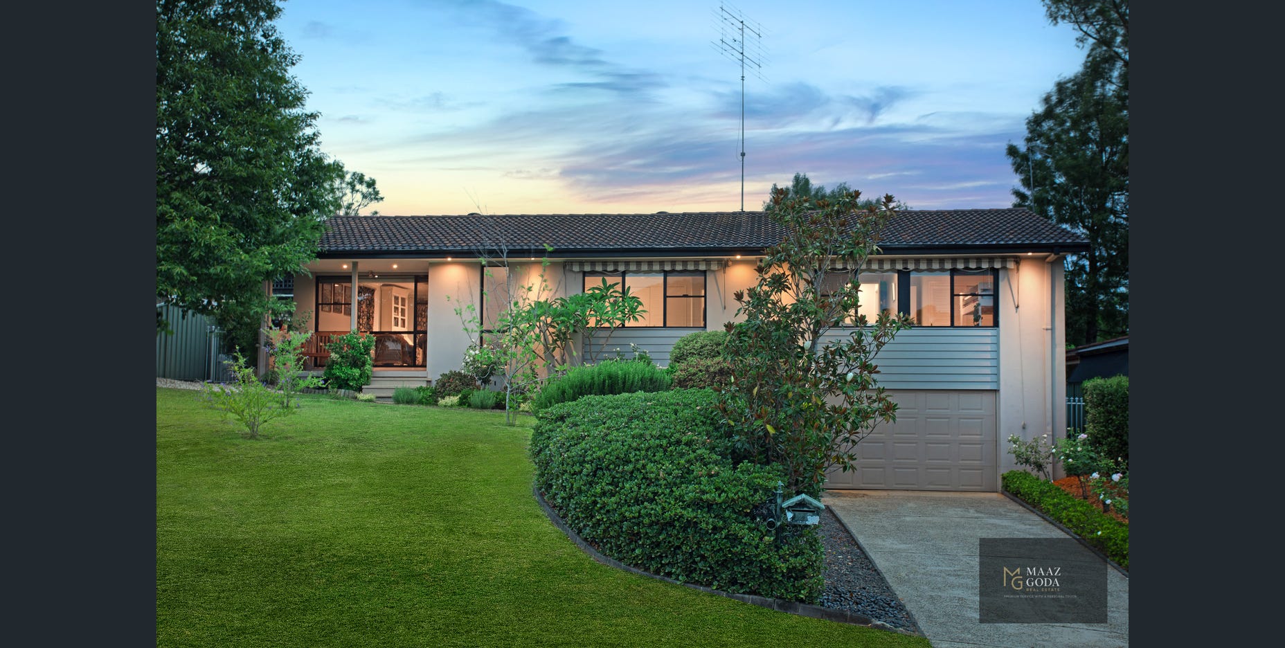 modern house with big windows