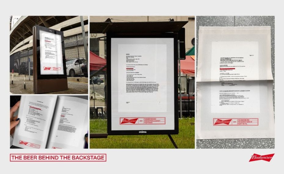 Budweiser mostra que é a cerveja pedida pelos artistas em nova campanha