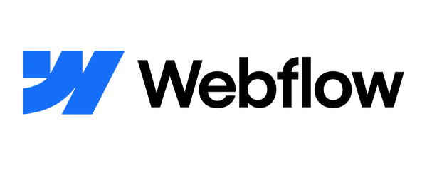 Logiciel pour créer site web Webflow logo