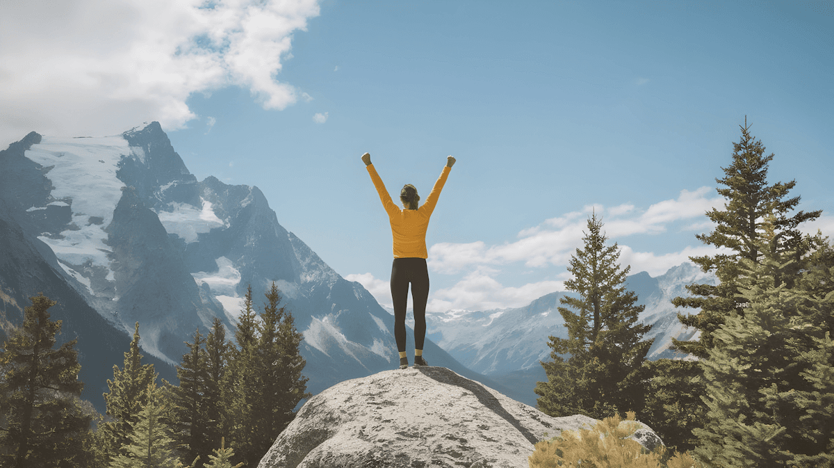 Mountain Victory Pose