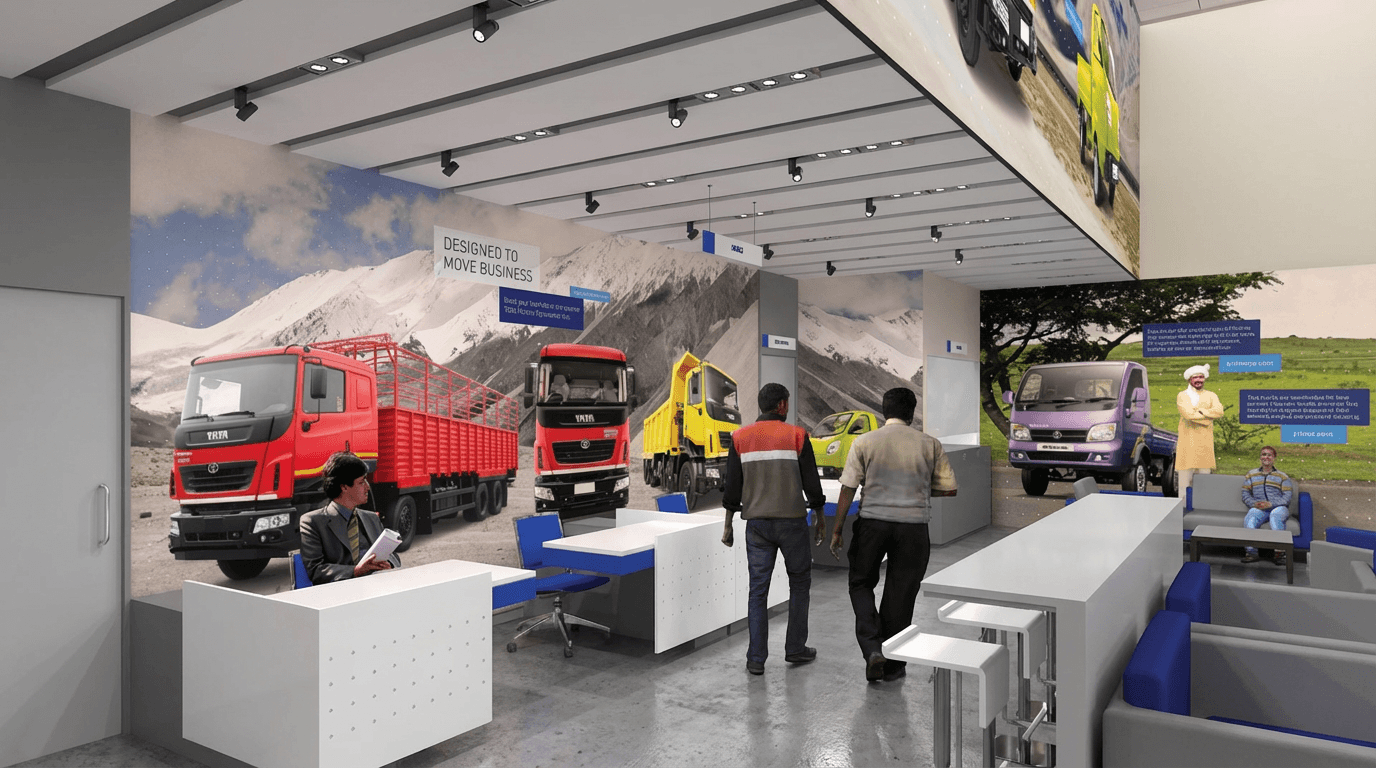 Tata Motors CVBU 2018 | Dealership Identity Design