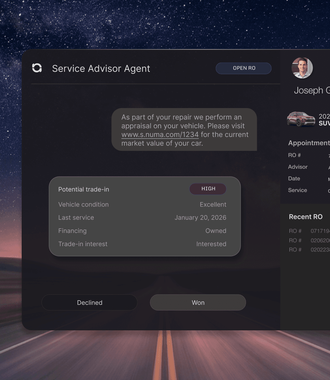 Feature section with a ticket creation modal (assignee, priority, summary fields) illustrating prompt-to-action workflows.