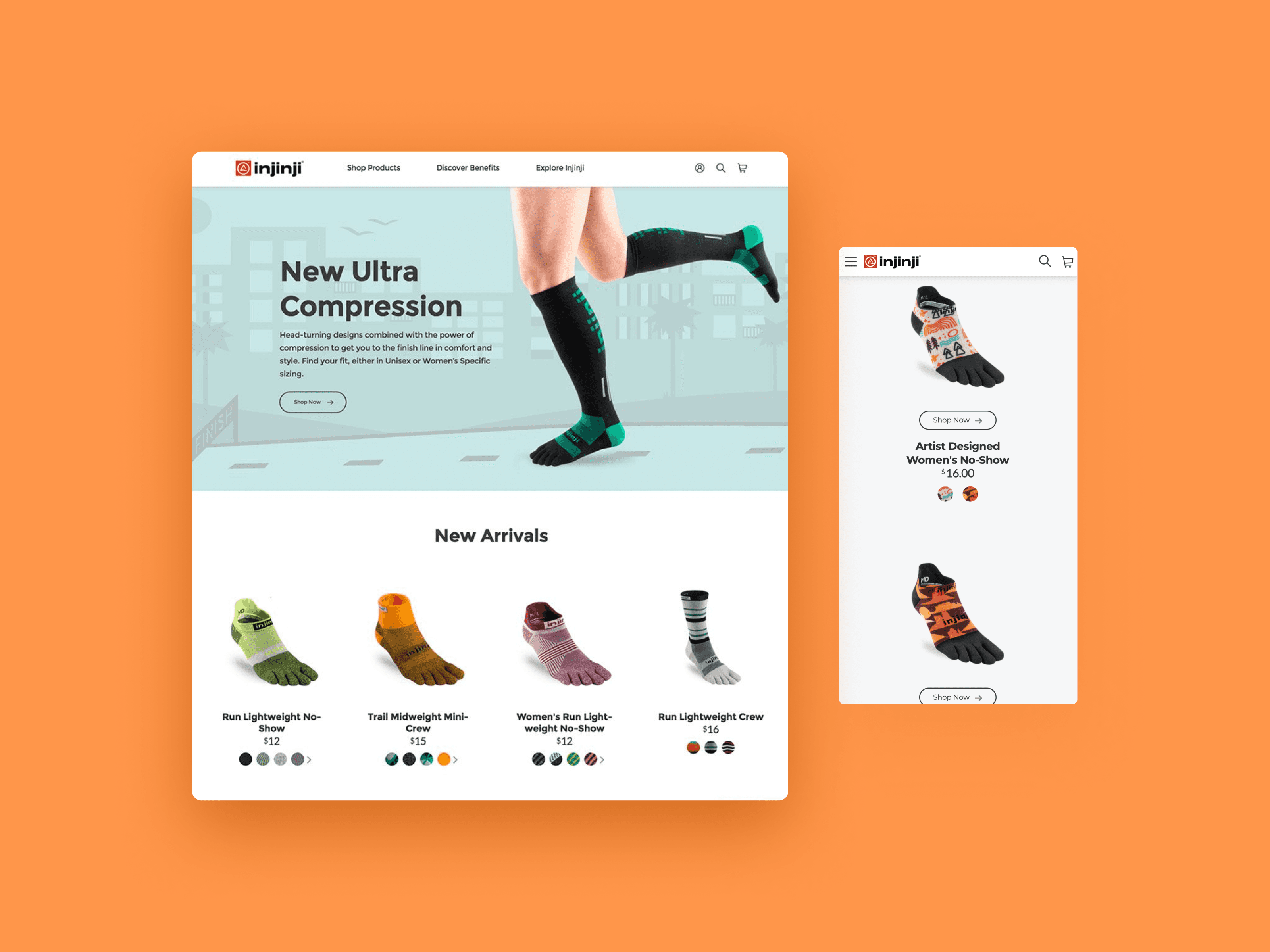 Banking Landing Page - Hero Section