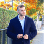 Close-up portrait of a person