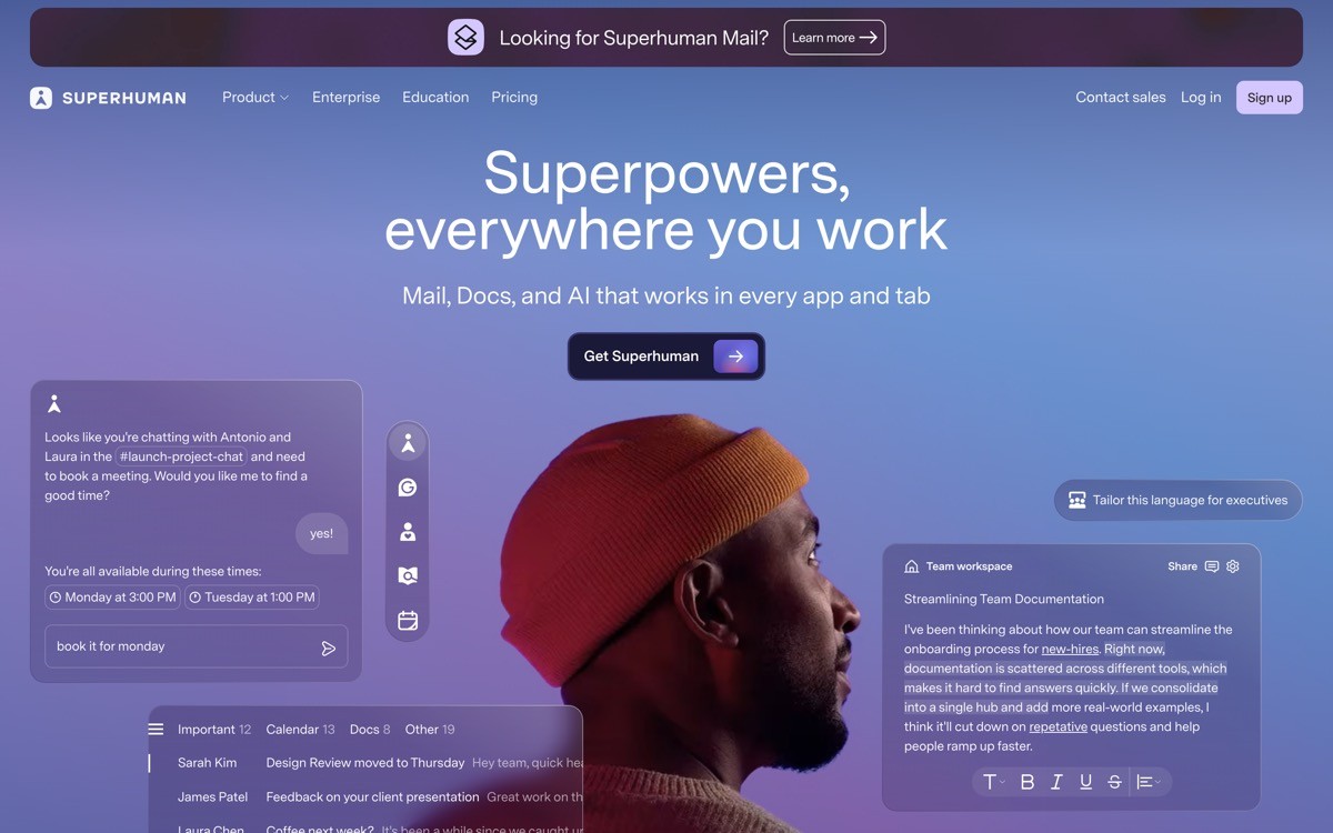 Best SaaS Onboarding Examples with Superhuman