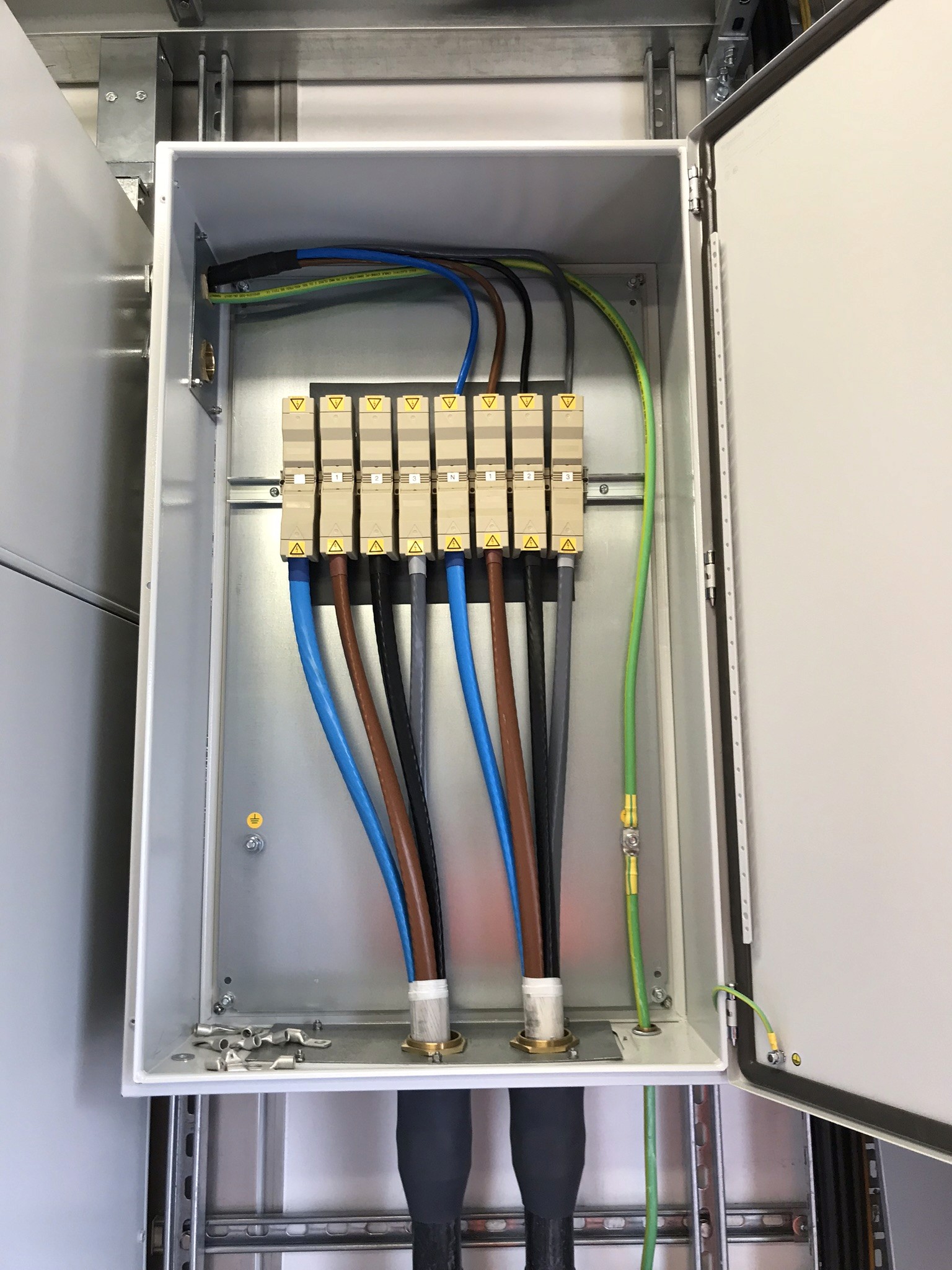 An electrical rail project completed by DPH