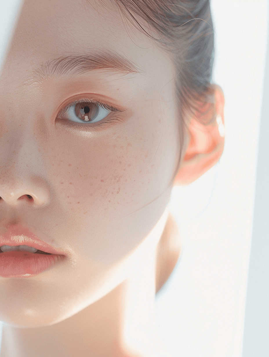 a female model