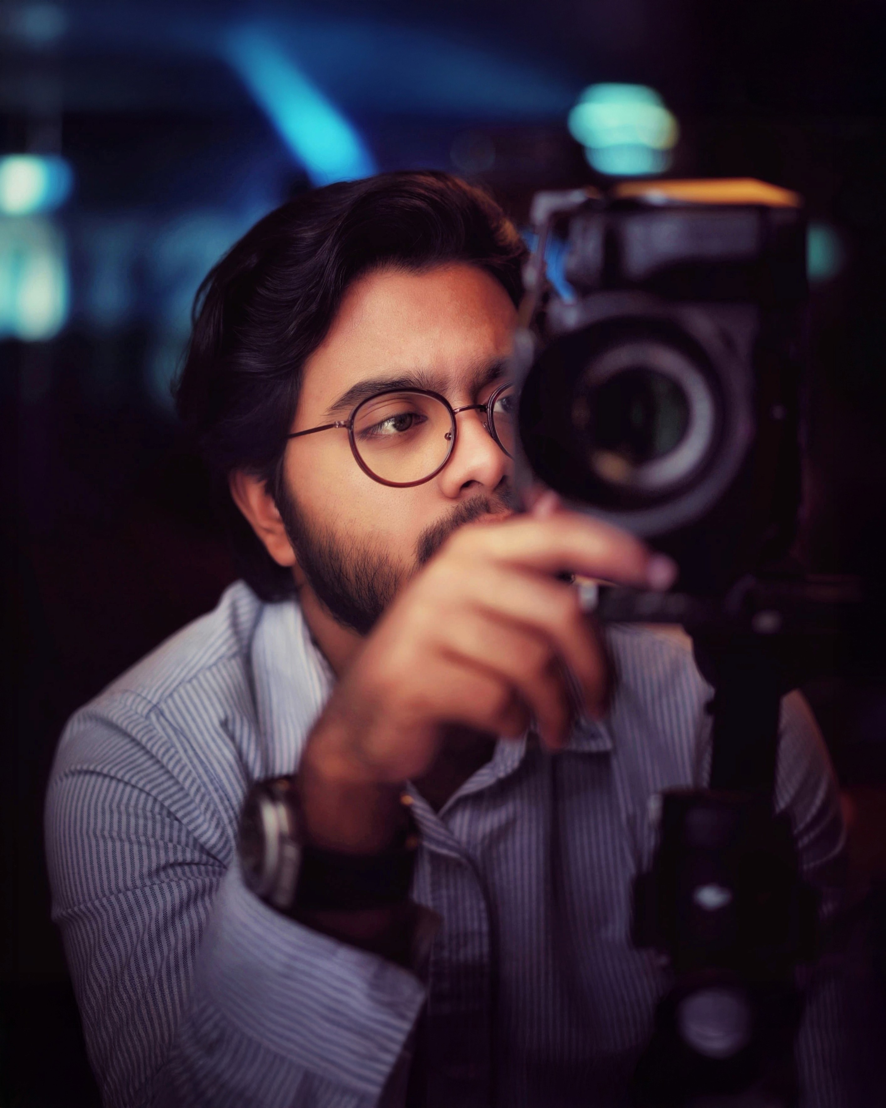 About Me Real Mehedi Free Framer Template Photography