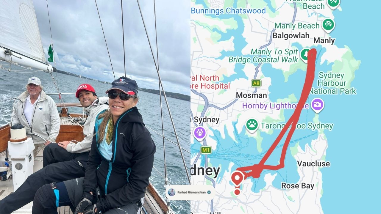 SeaPeople user racing the Sydney-Hobart Classics Day 1