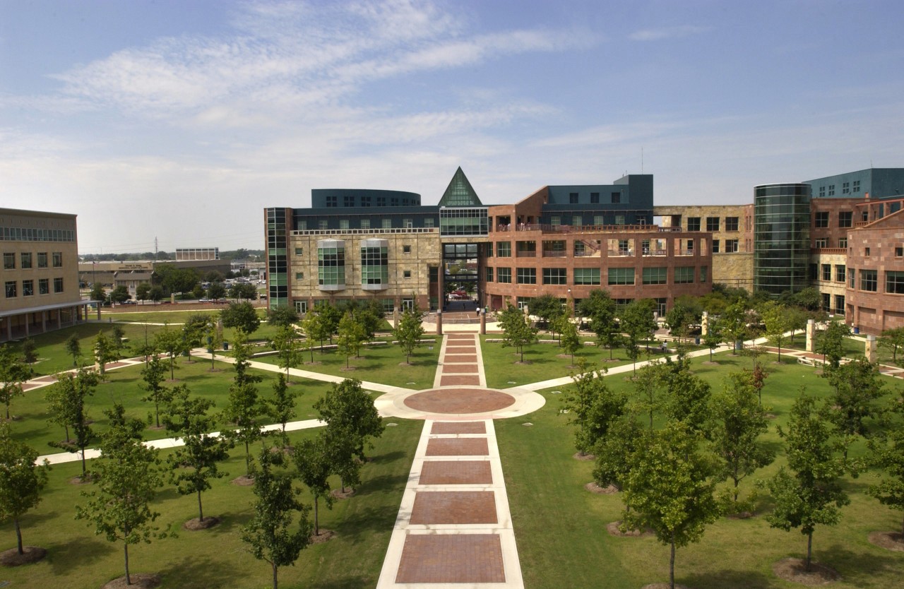 white university during daytime