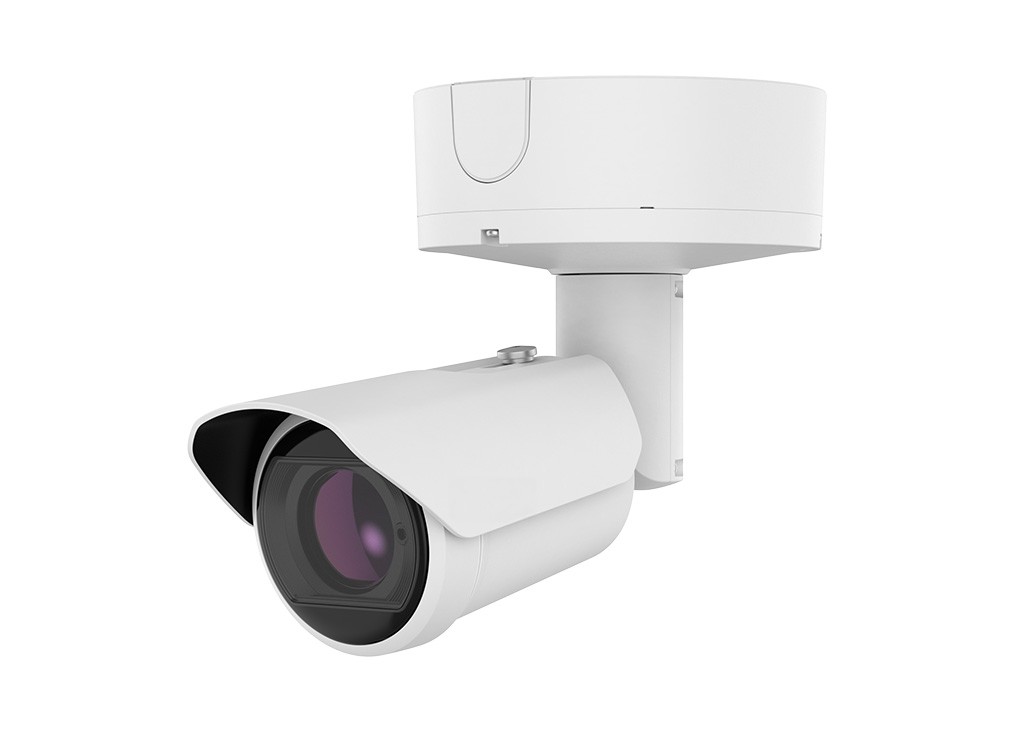 Product photo of a Hanwha bullet surveillance camera 