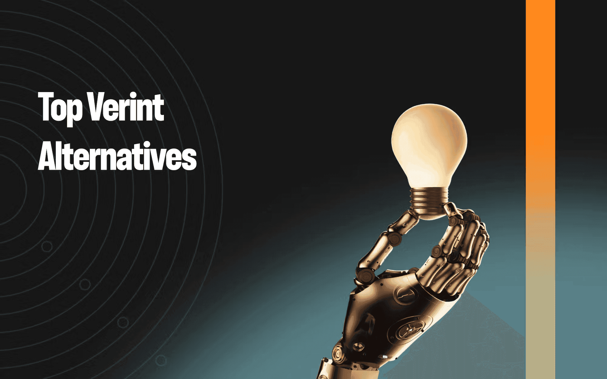 Verint competitors: detailed analysis of the top 6 alternatives