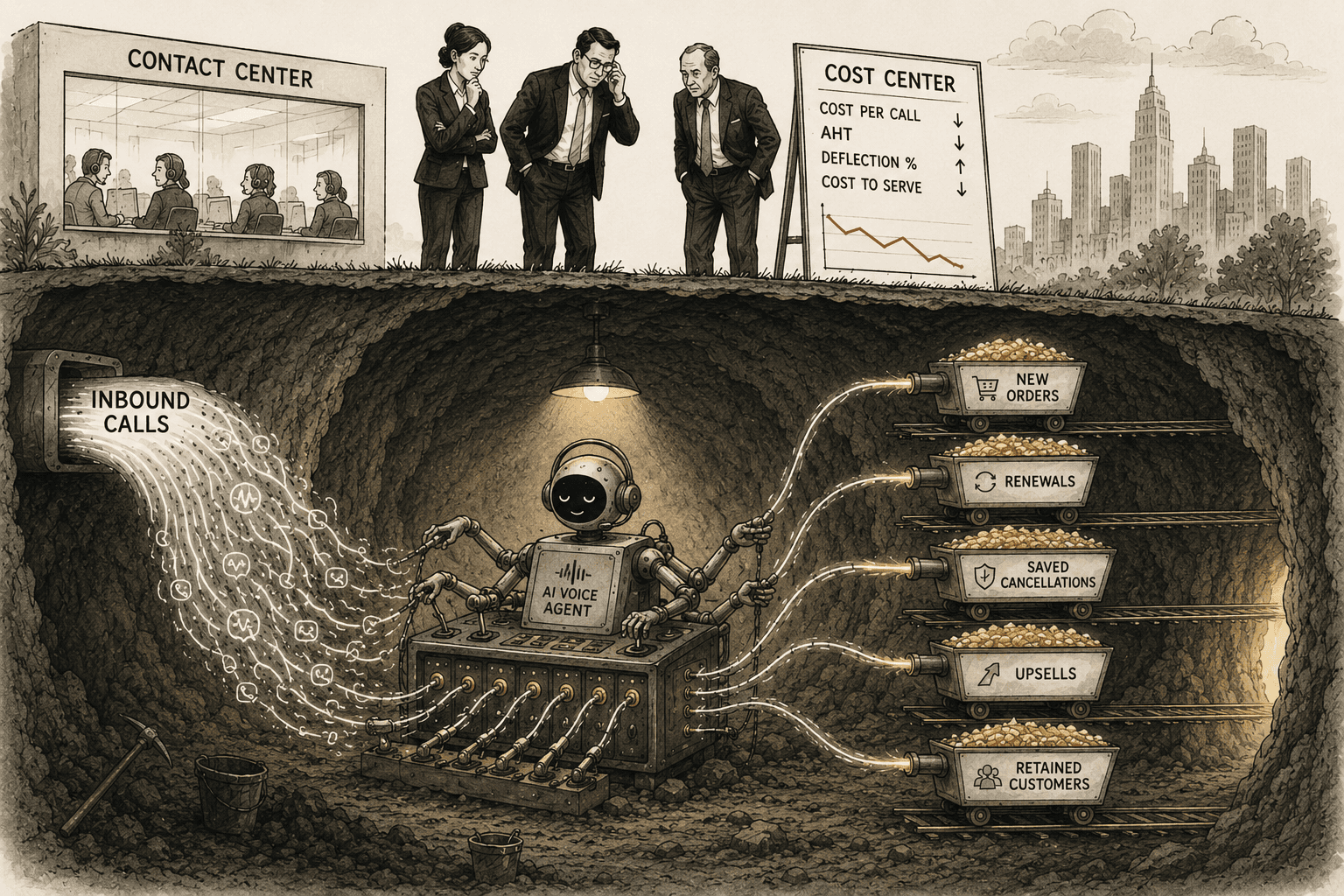 Contact centers can be revenue engines