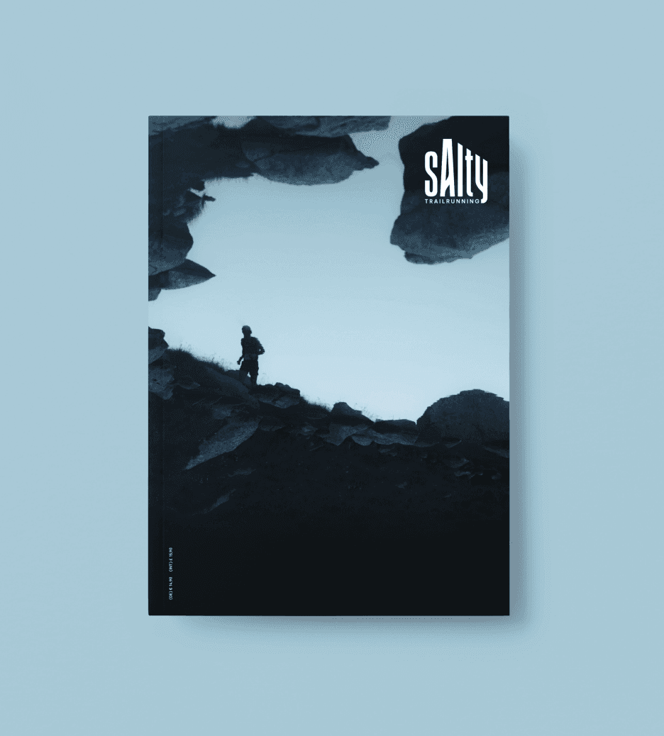 salty trailrunning journal 05 cover und salty logo