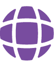 A blue circle featuring a lightning logo, representing power and dynamism.