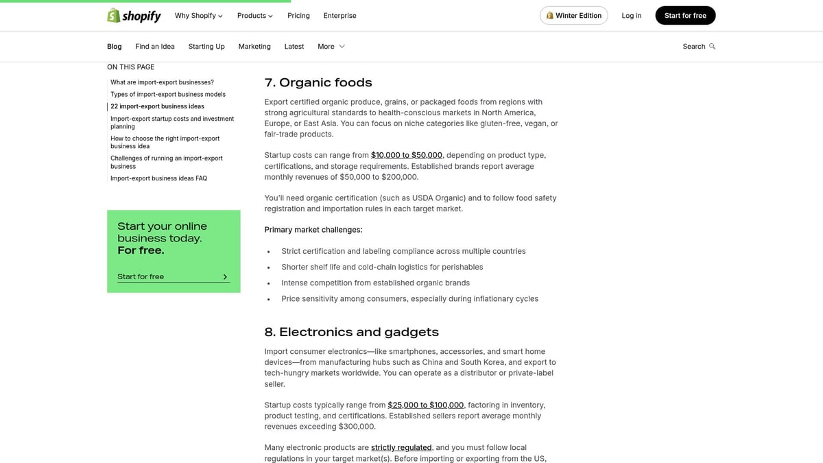 8 Innovative Import Export Business Ideas for 2026 Success - 2. Organic and Functional Foods