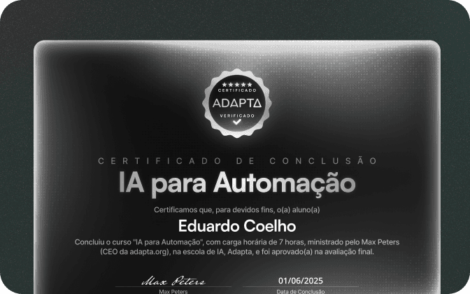 certificado de conclusão