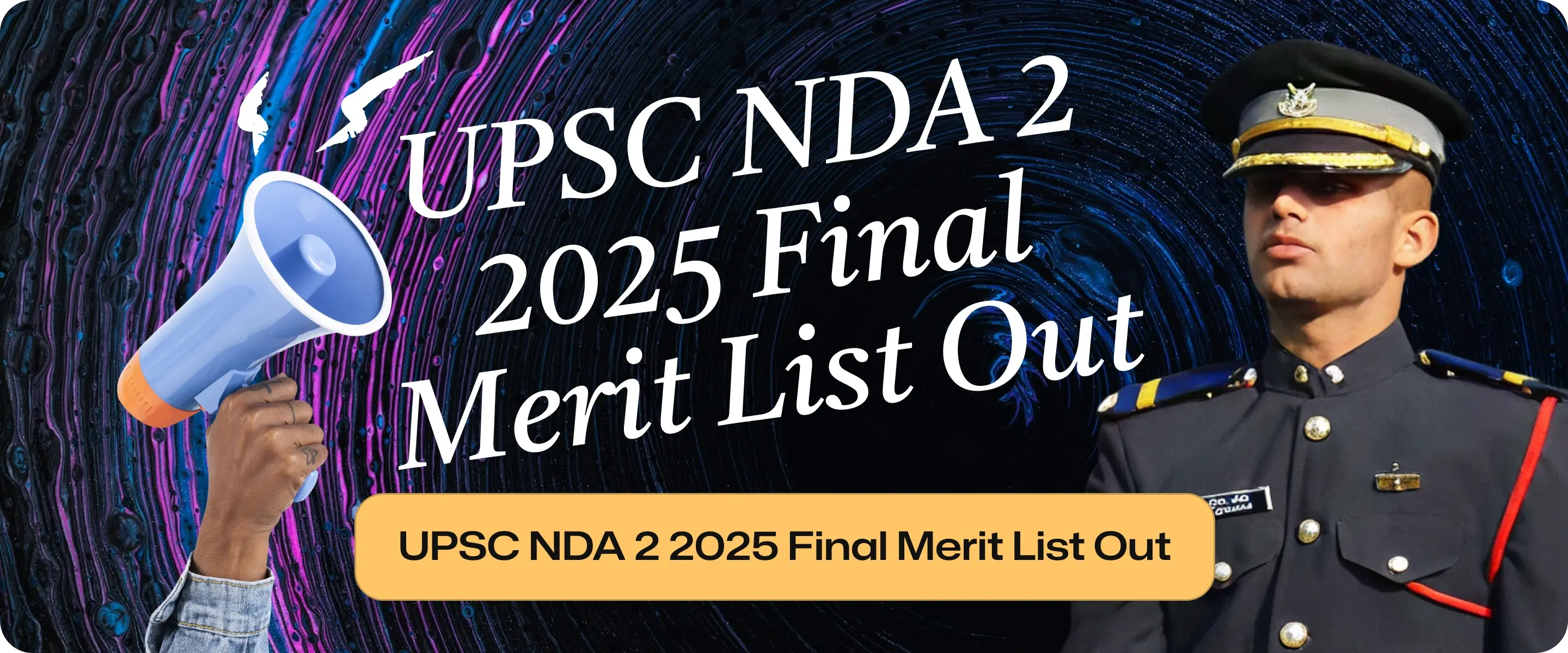 UPSC NDA 2 2025 Final Merit List Out