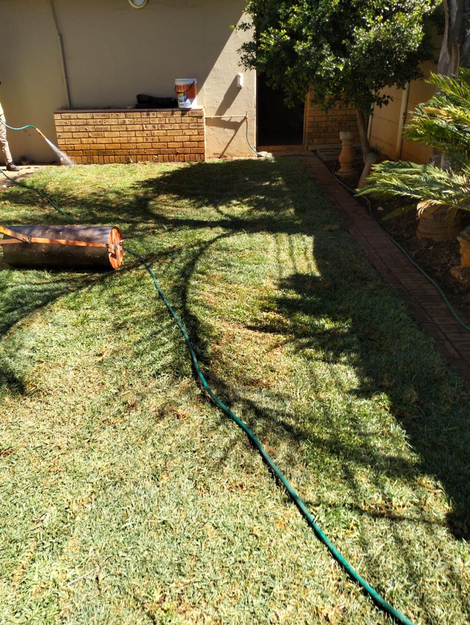 Gardener team at work