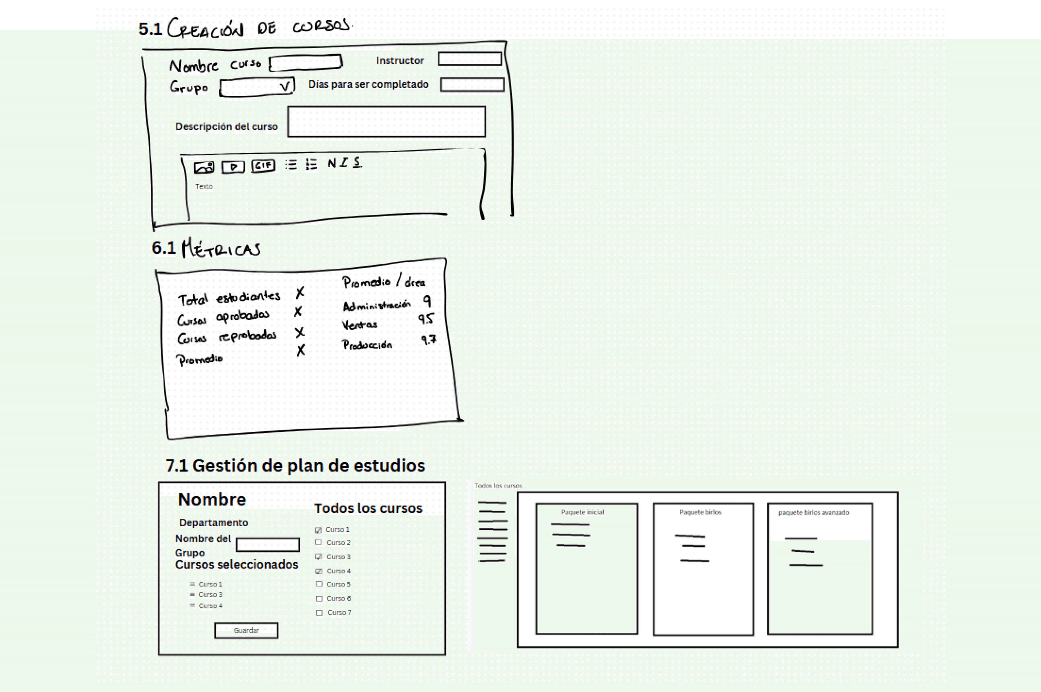 wireframes 2