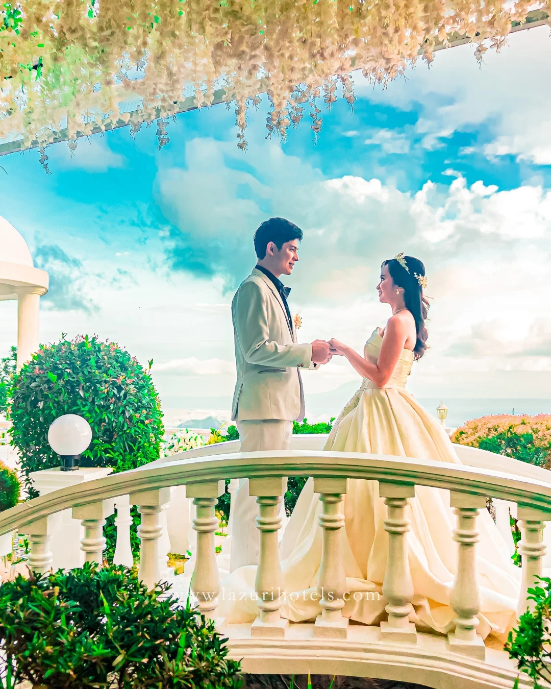 Belle Vue Gazebo — real celebration at Lazuri Tagaytay