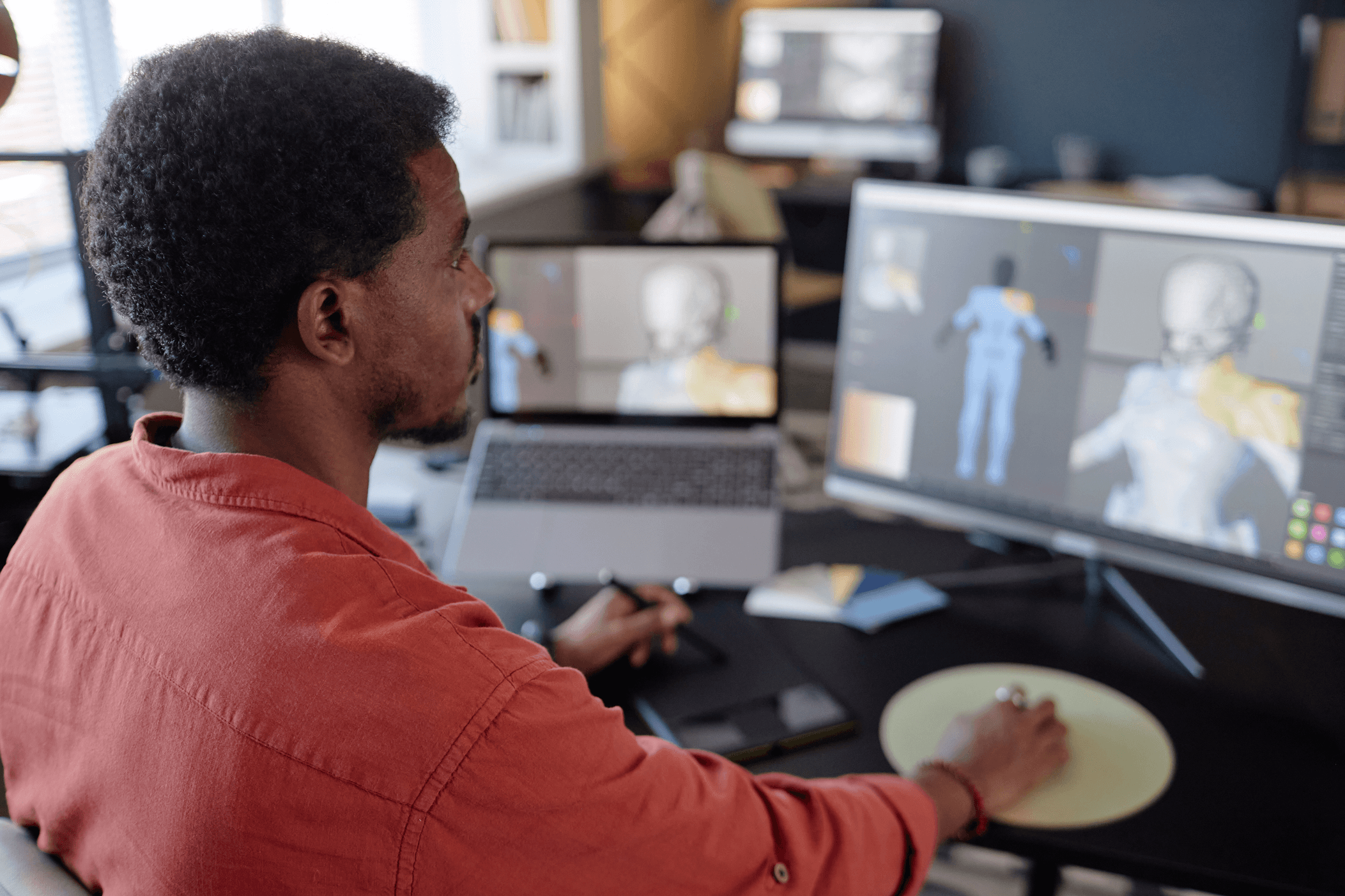 An illustration from Carlos Gomes Cabral