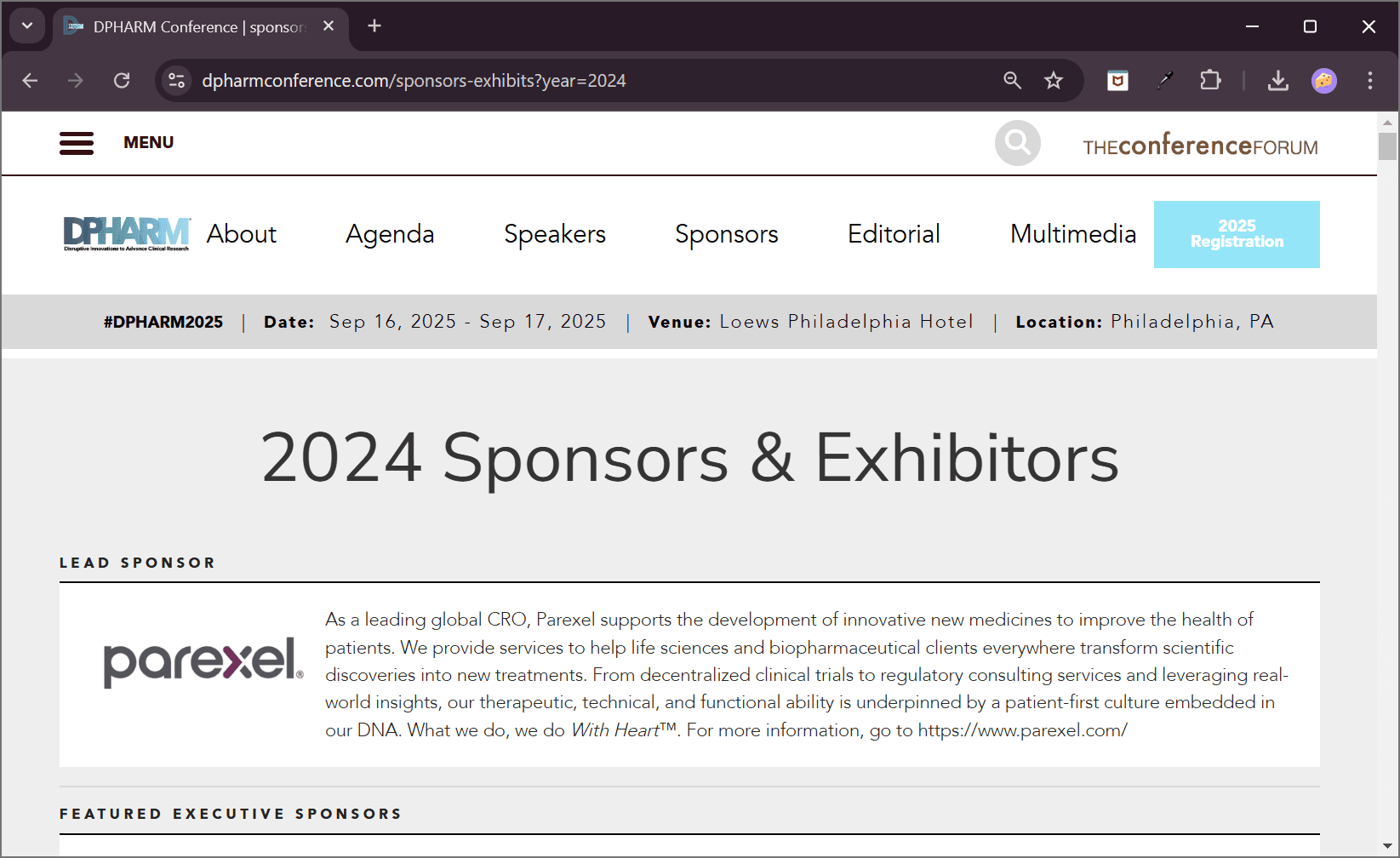 Sponsors