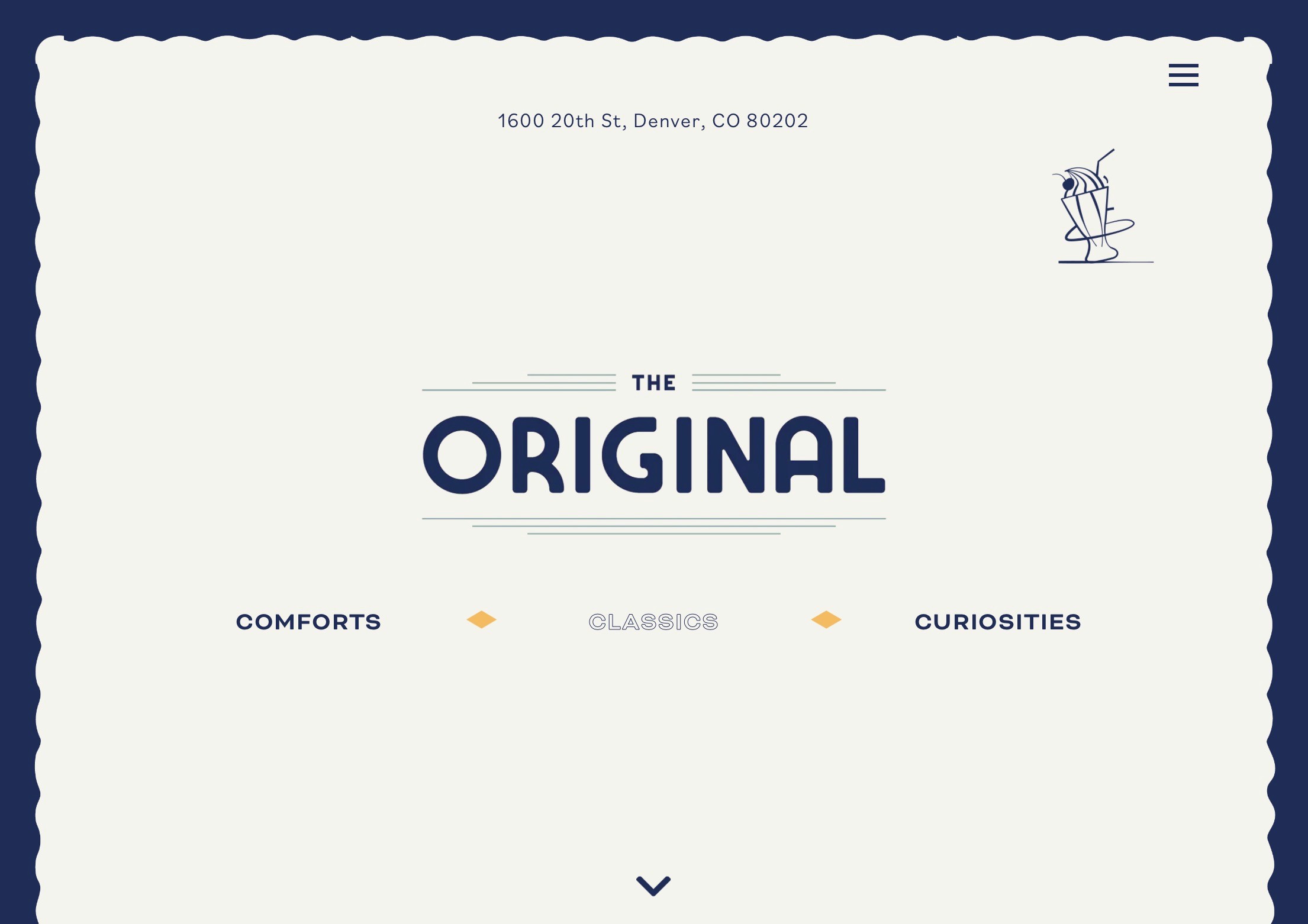 Restaurant website design