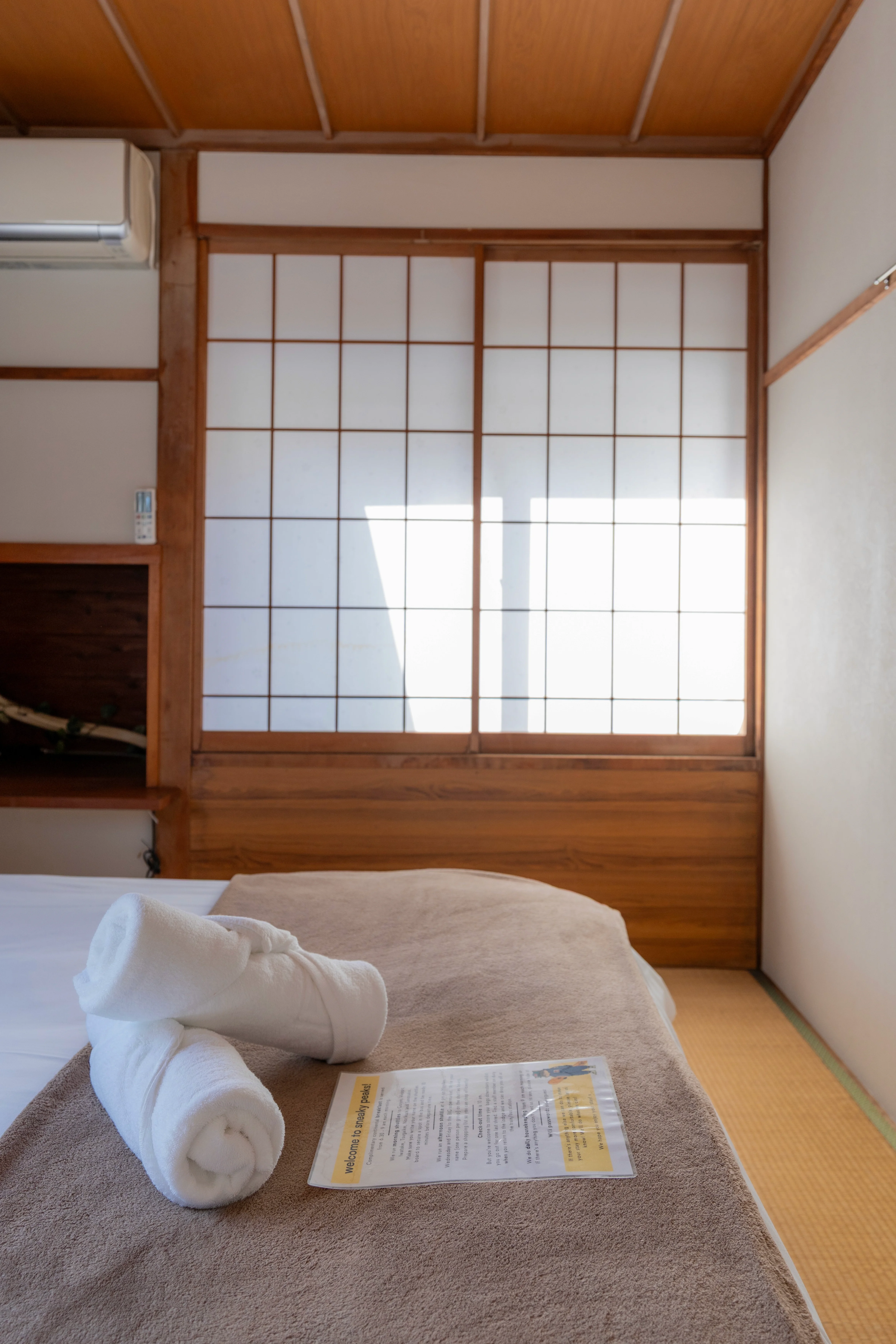 King room interior at Sneaky Peaks, Hakuba