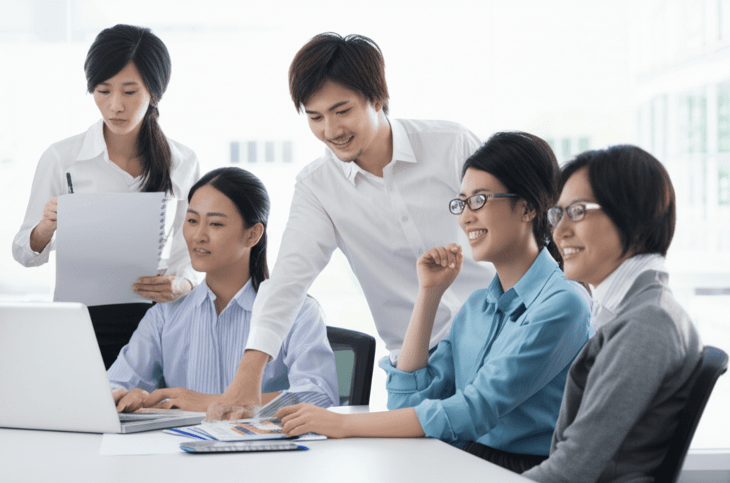 worker on laboratorium