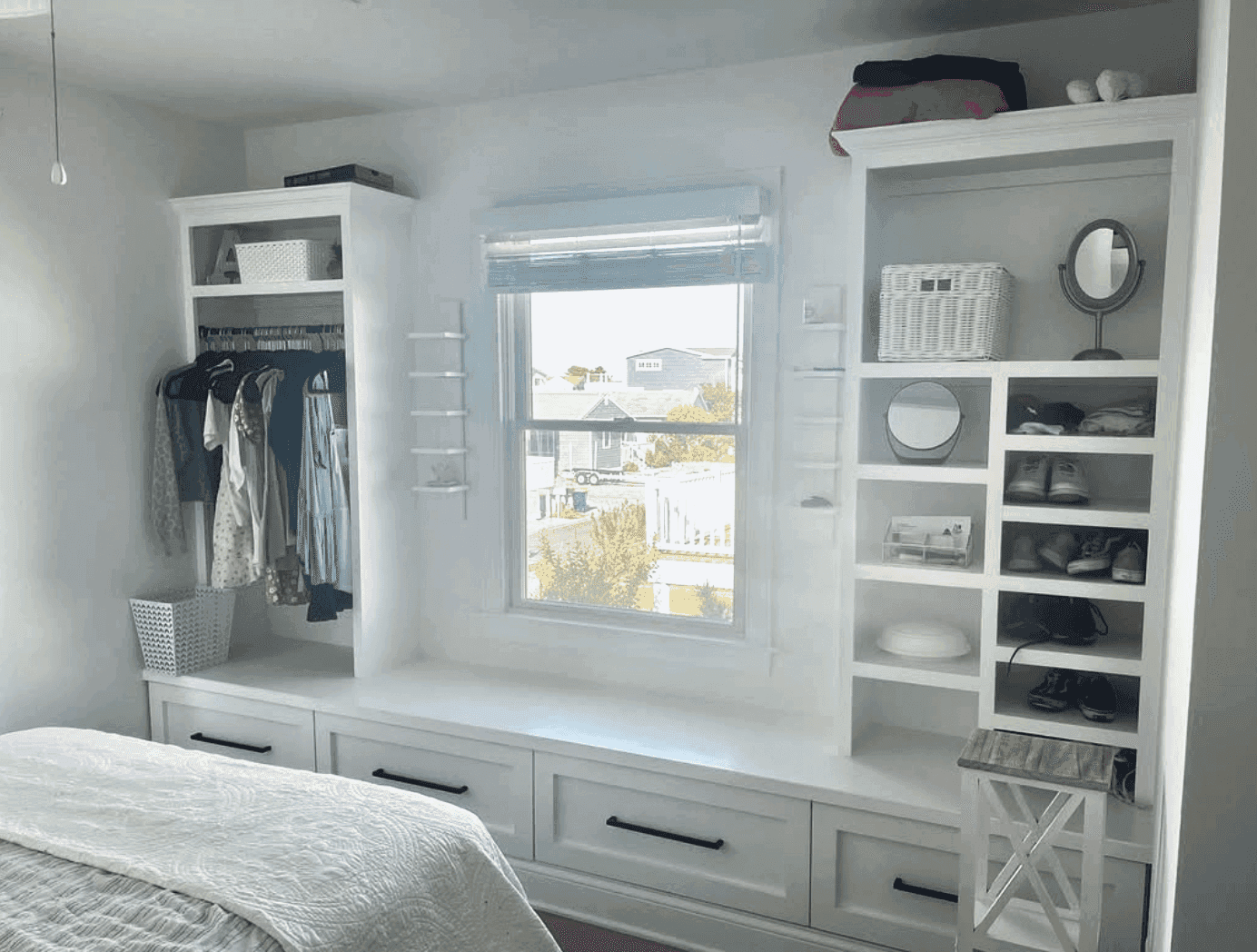 Built In Bedroom Closet Addition