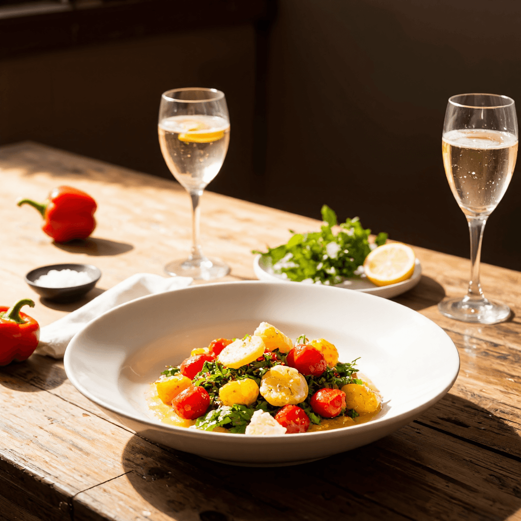 product photography of Gourmet Food Dish