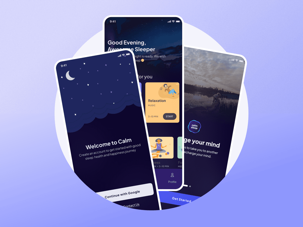 UI Design for a mobile application