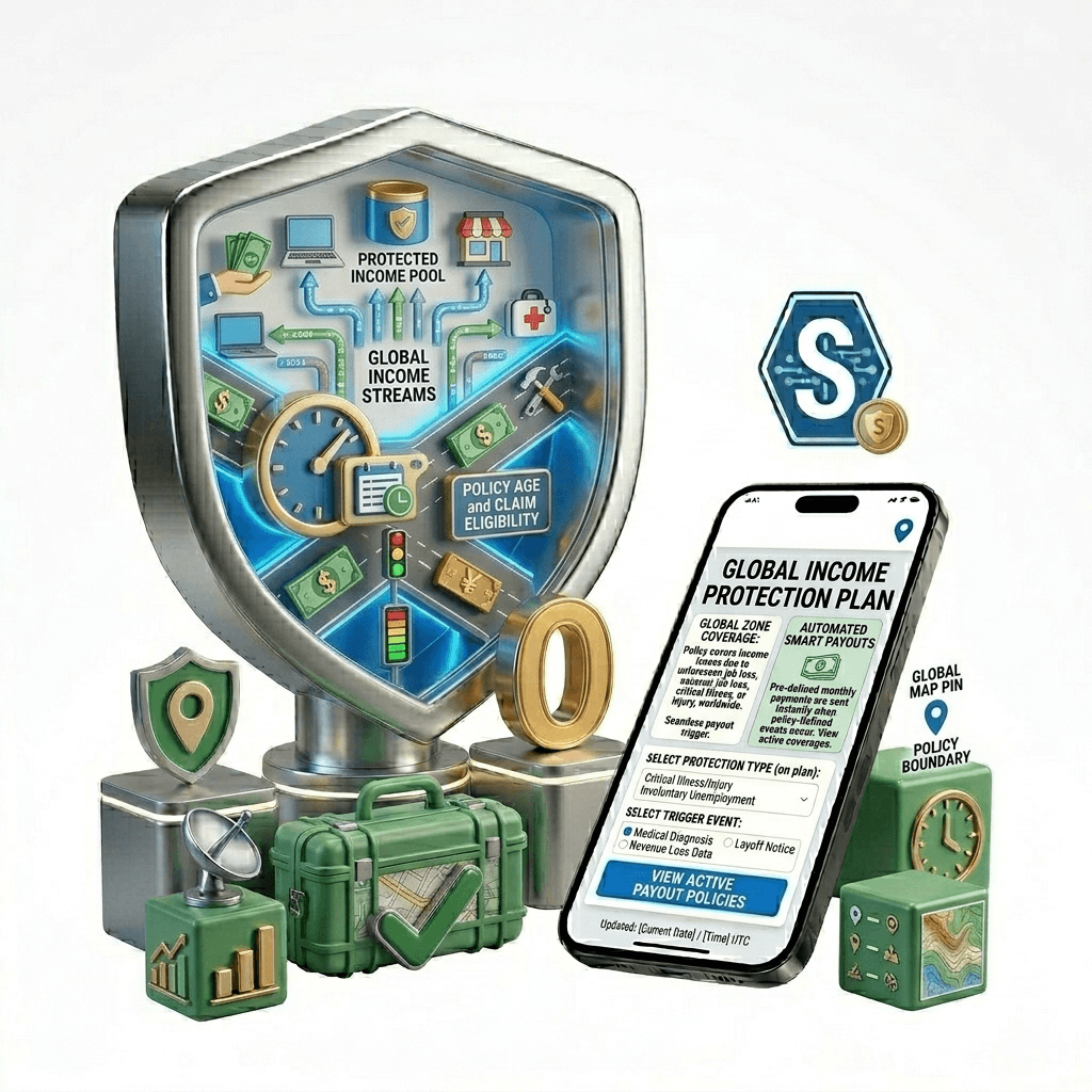 Income protection plan with monthly payout support powered by Senang.io for cooperatives and HR platforms in Malaysia