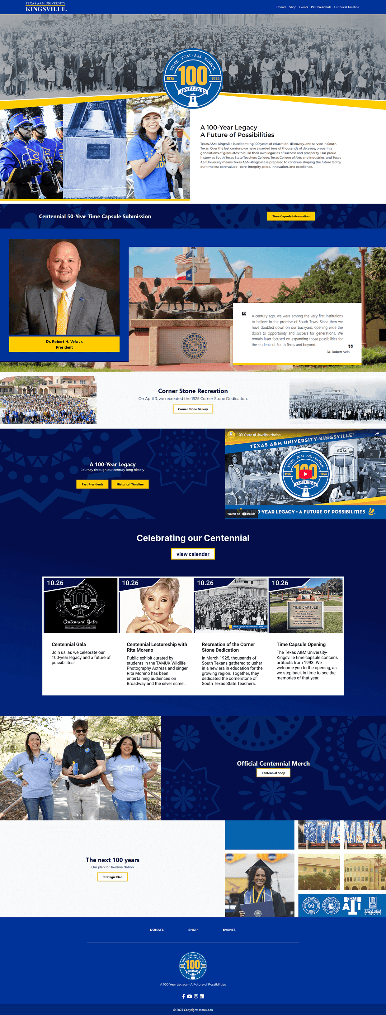 centennial page