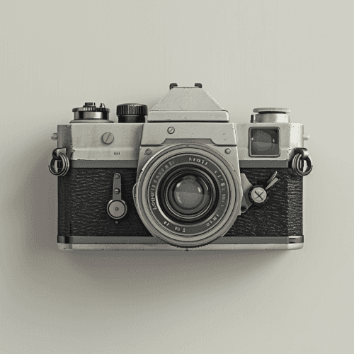 3D Animation einer alten Kamera