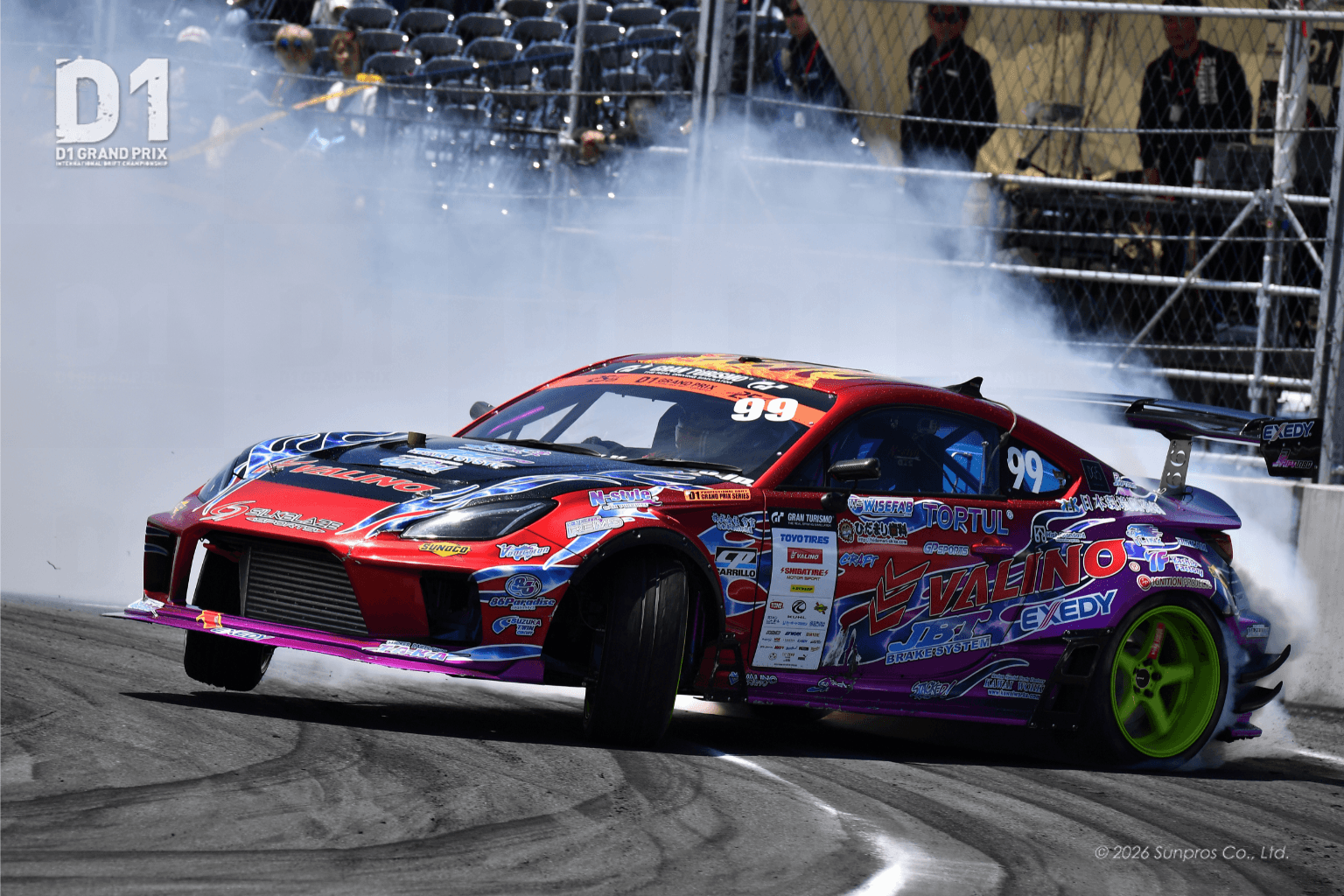 The 2026 Gran Turismo D1 Grand Prix Series opened its season with a two-round double-header at Aichi Sky Expo, drawing a cumulative attendance of 15,339 across the three-day event