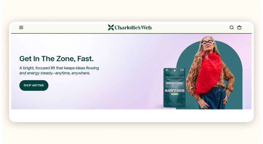 Charlotte’s Web homepage