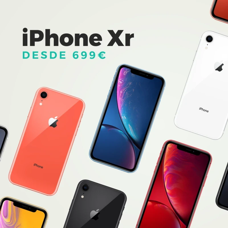 Social media post for SellPhones with iPhones Xr