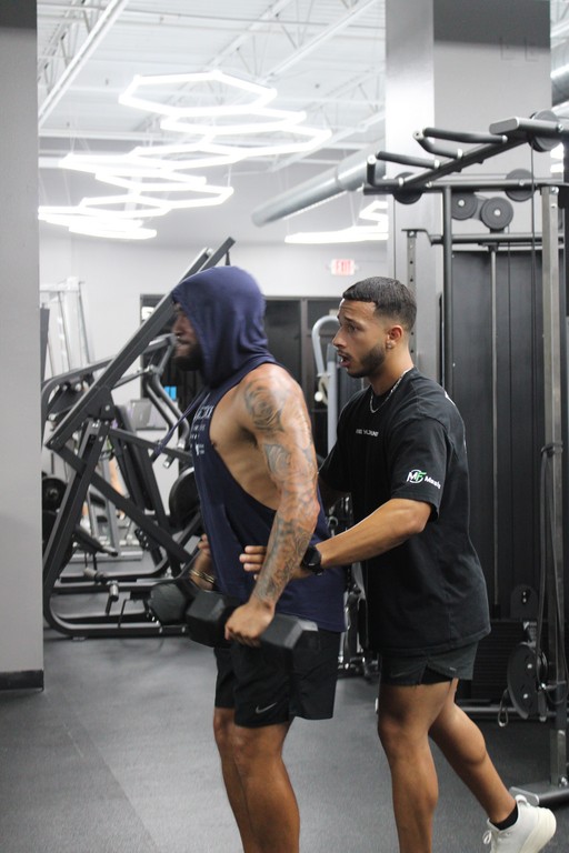 One of the trainers at Forma