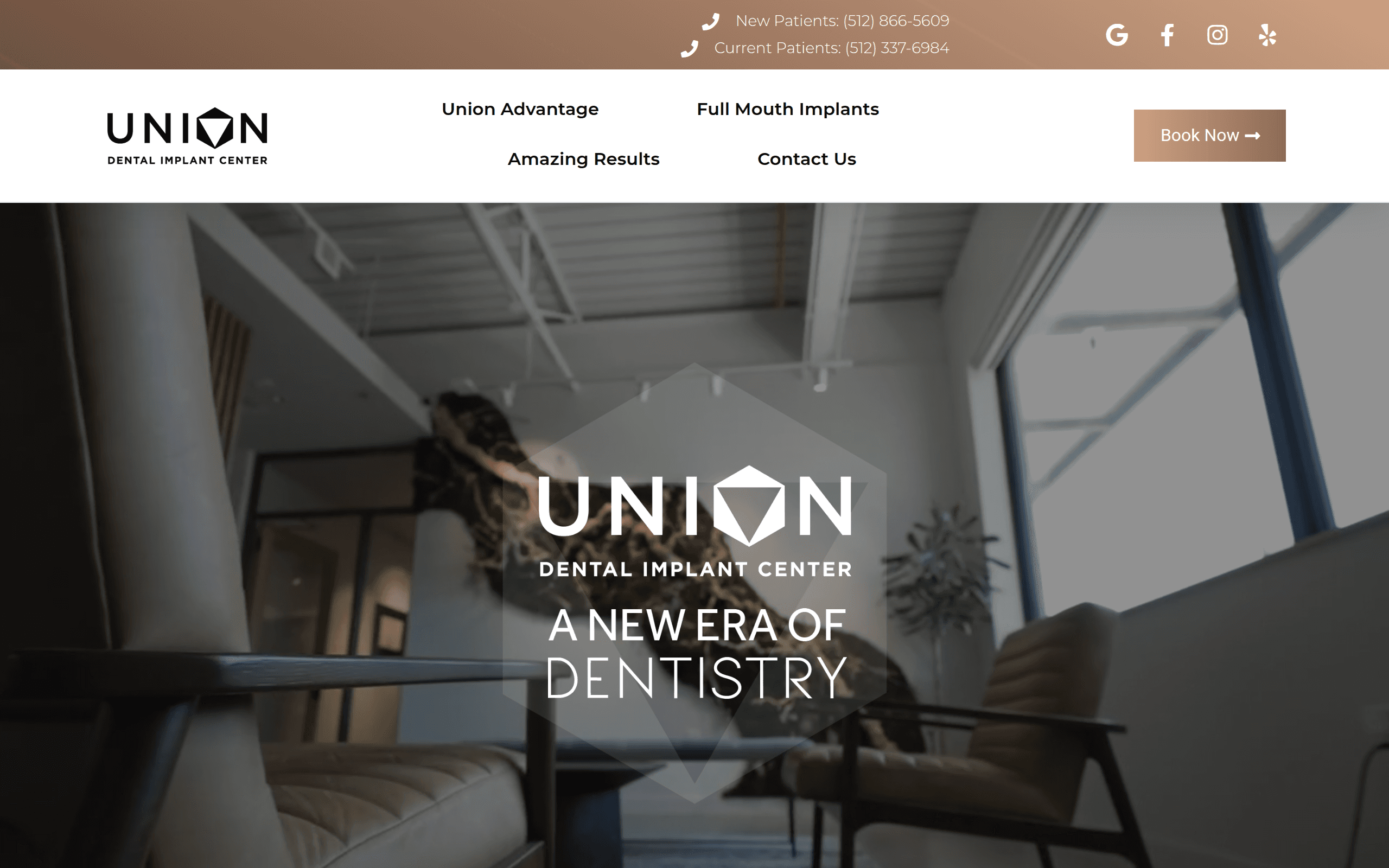 Union Dental Implant Center Screenshot