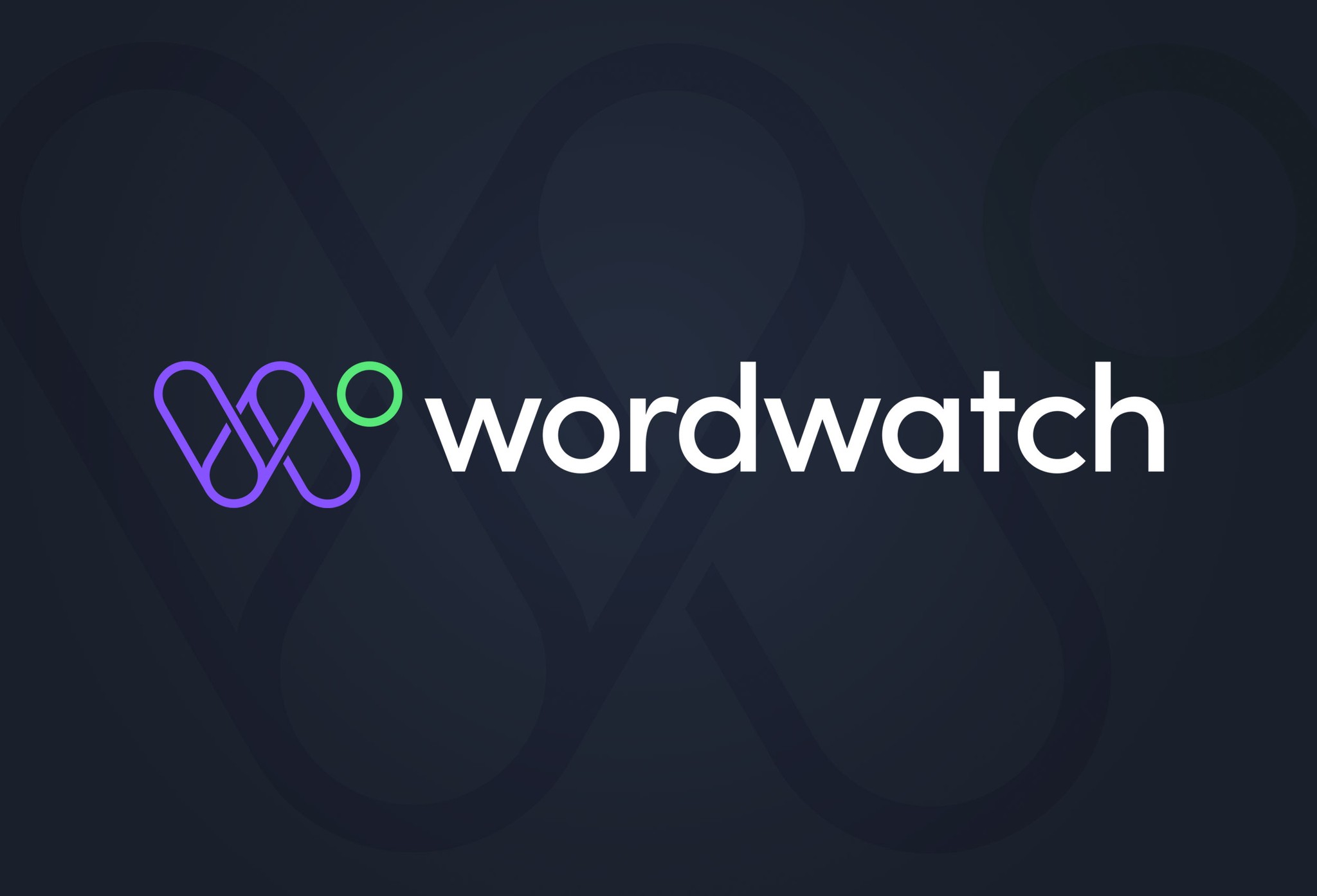 Wordwatch logo design