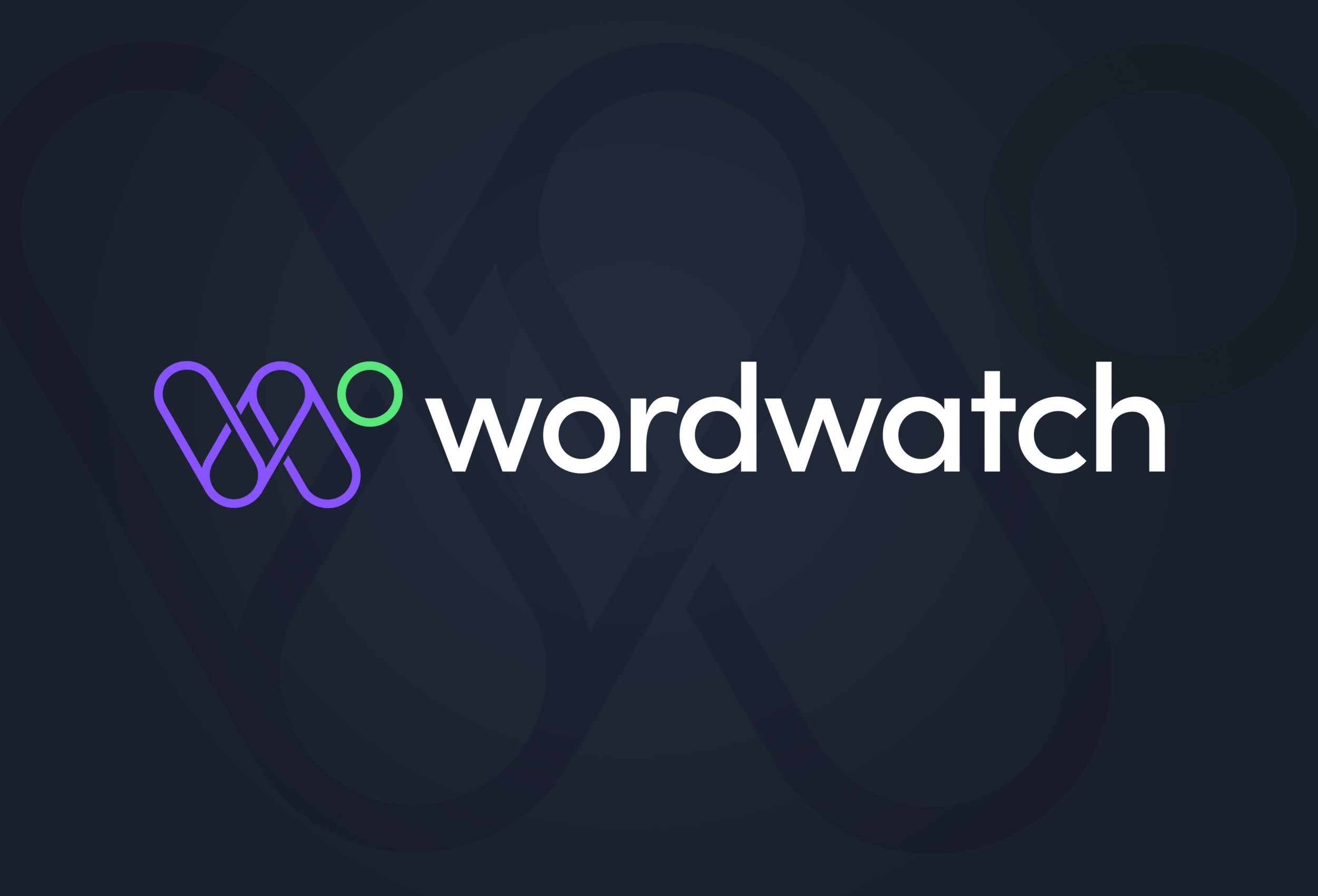 Wordwatch logo design