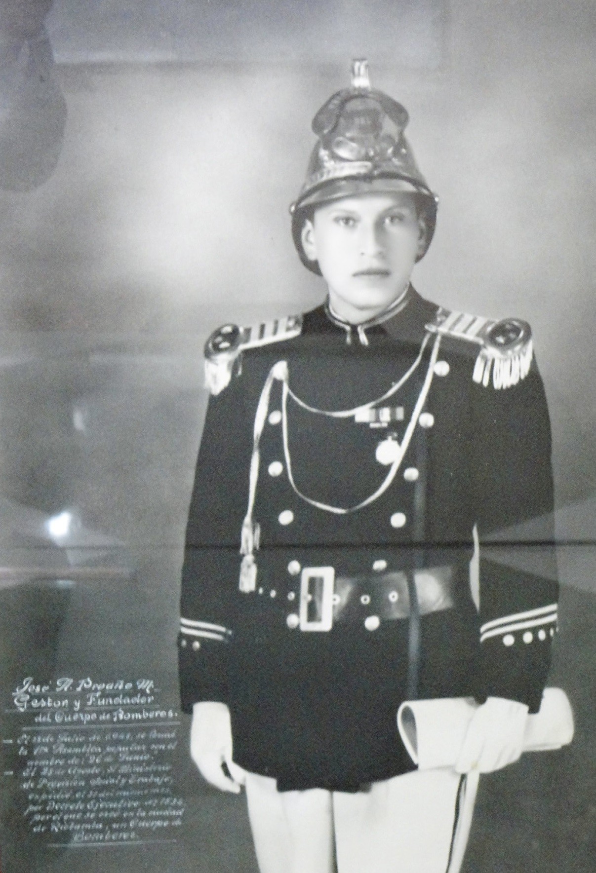 Bombero histórico de Riobamba