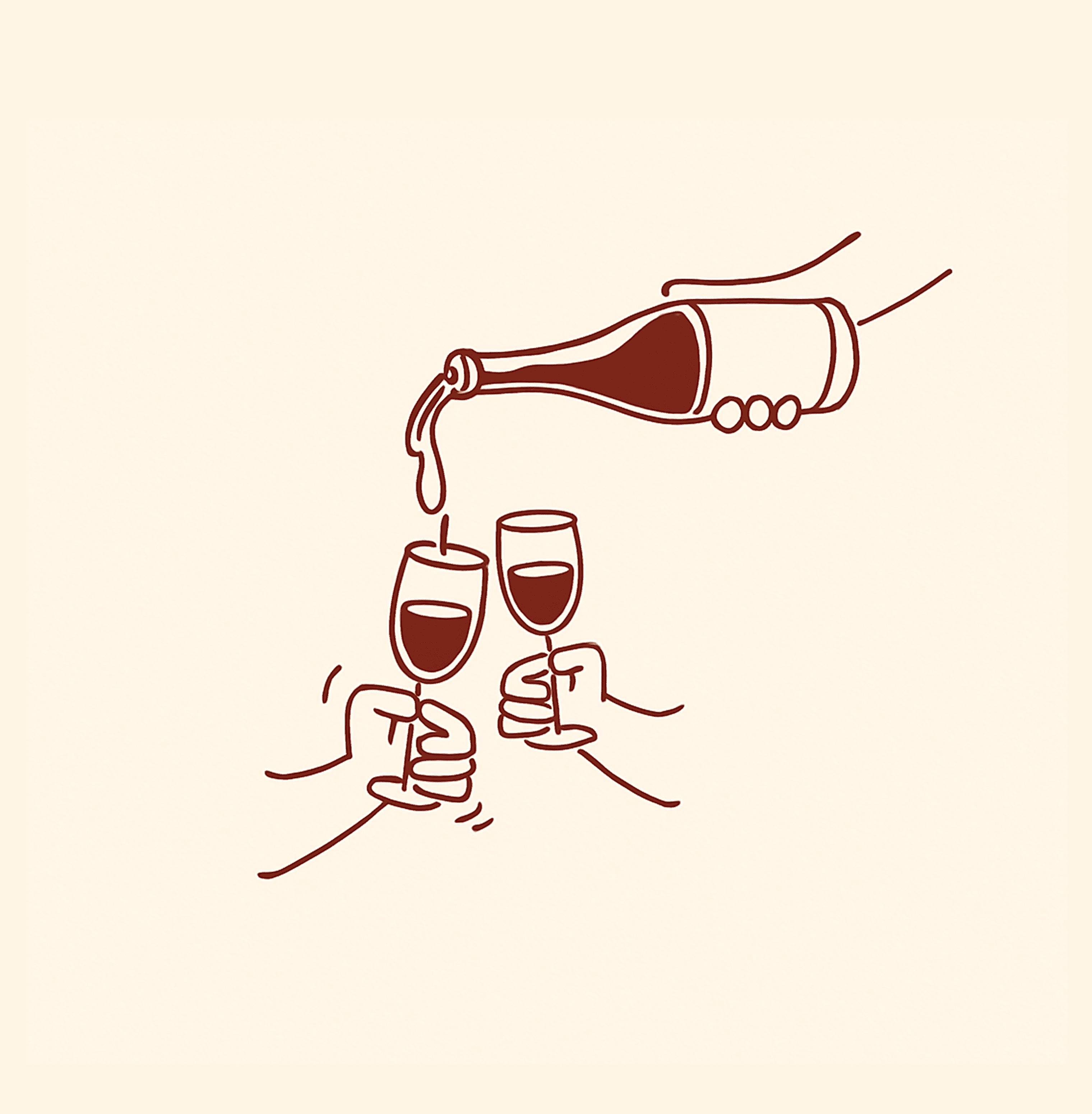 Close-up of pink serum with effervescent bubbles in a clear square glass bottle—clean skincare macro.