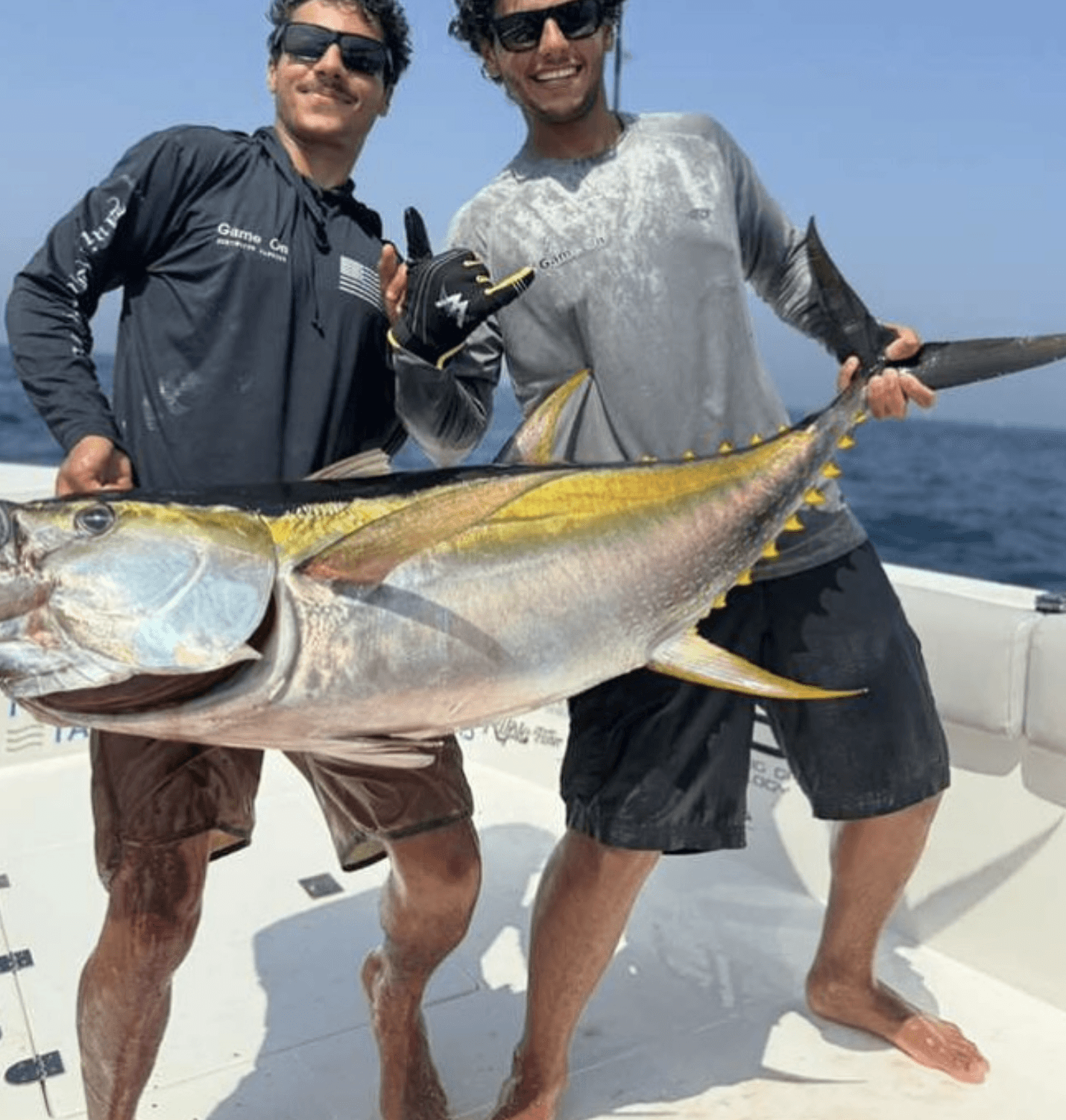 Oman, tun, yellowfin, popper, kastefiskeri, båd