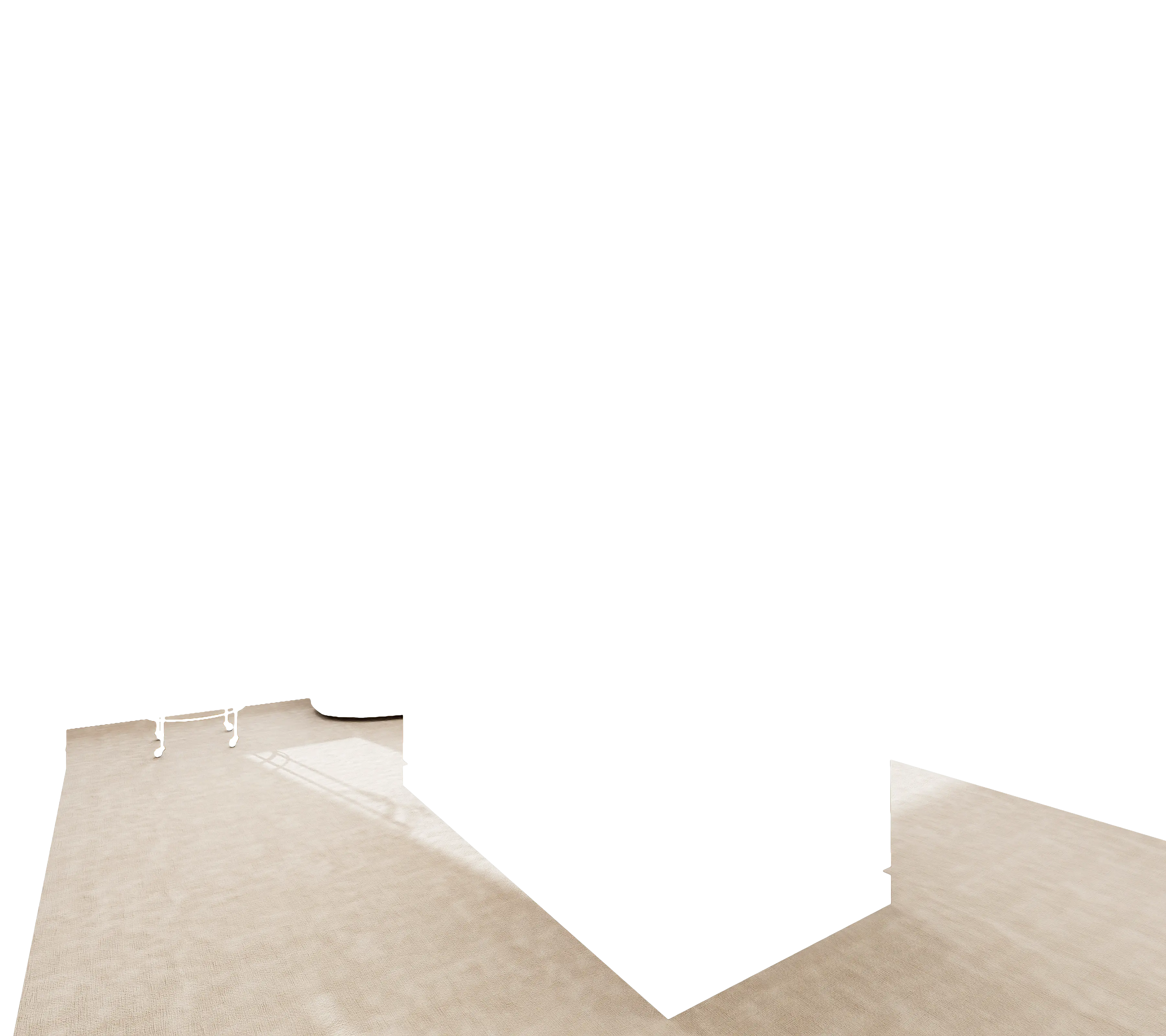 White Carpet Render