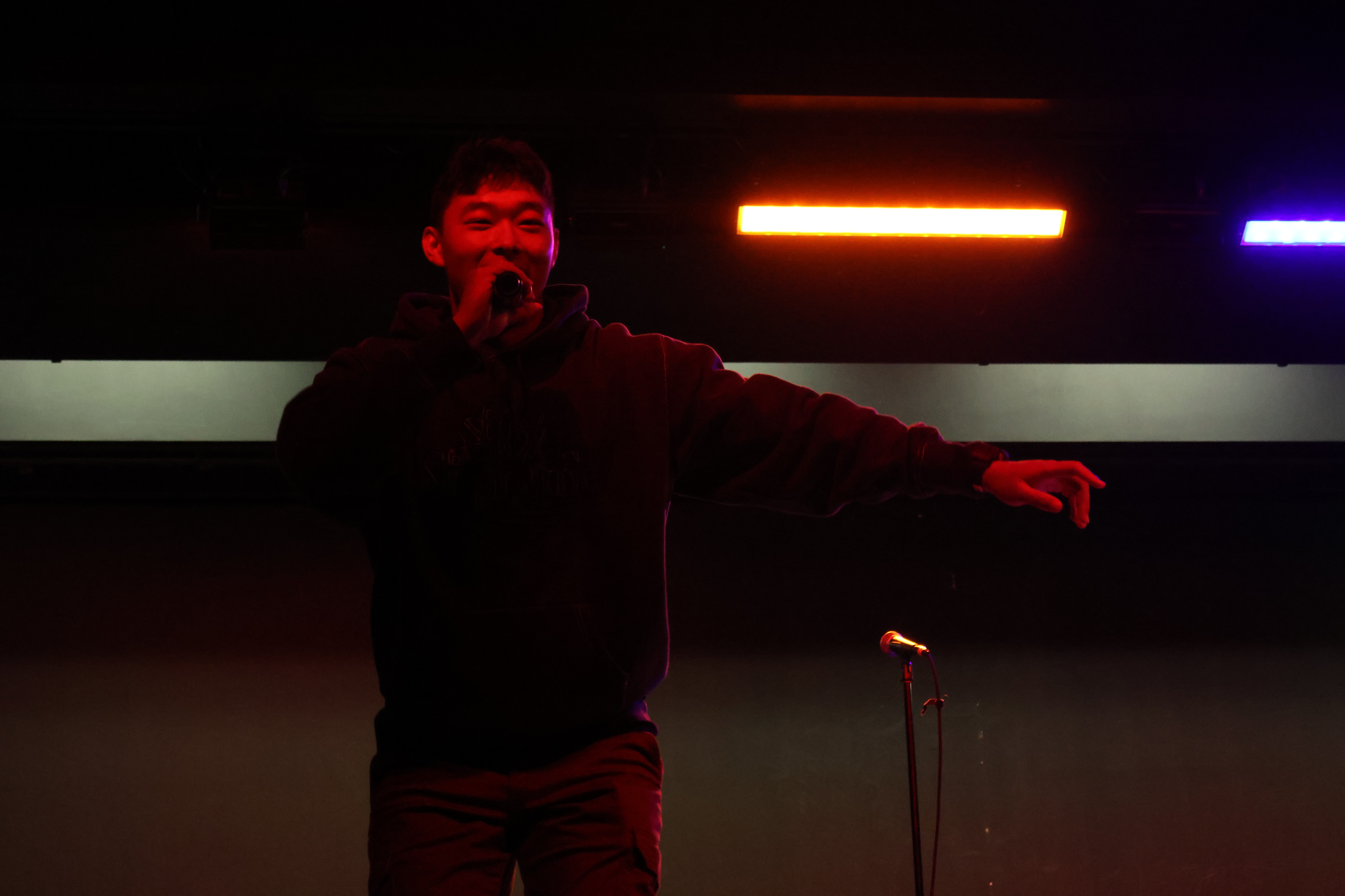 CTO Chop performing live