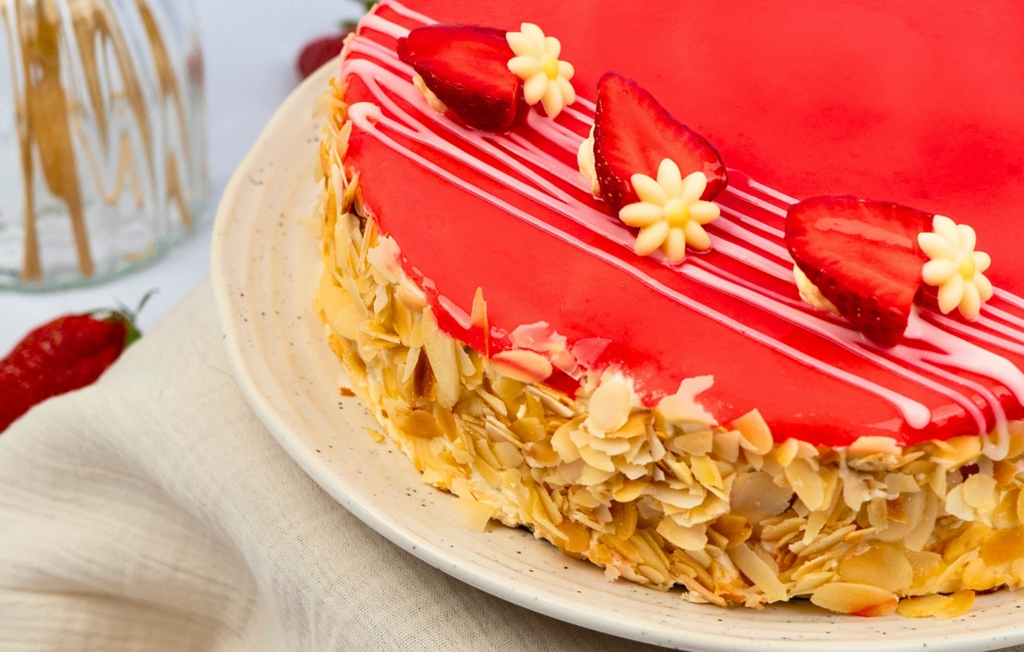 patisserie en gros plan